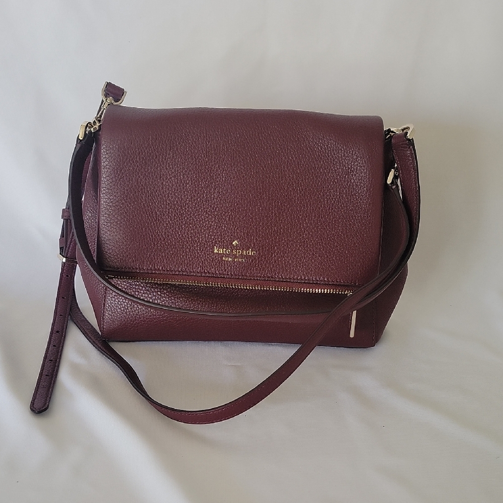 Kate Spade Brown Leather Crossbody Bag